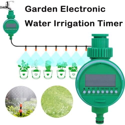 Garden Watering Timer Ball Valve Automatic Home Electronic Water Irrigation Time Antifreeze intelligent irrigation controller