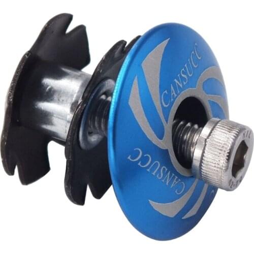 Bike Headset 28.6mm Top Aluminum Alloy Star Nut Stem Fits 1-1/8" Stems And Fork MTB Road Bicycle Accessories