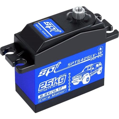 Waterproof Spt5425Lv-W 25Kg 90 Degrees Digital Servo For 1:8 1:10 Rc Car Boat Robot Toys For Children Rc Car Parts
