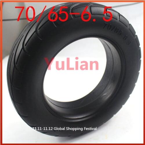 For Xiaomi Mini Balance Scooter Ninebot Segway Minipro 70/65-6.5 Soft Rubber Solid Tire Non-Pneumatic Explosion-Proof Tyre