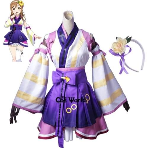 LoveLive!Sunshine!! Aqours ed Dreamer Kunikida Hanamaru Dress Kimono Yukata Uniform Outfit Anime Customize Cosplay Costumes