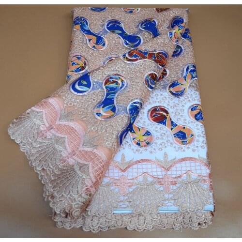 KAKATEX Latest French Tulle Lace Fabric 2021 High Quality Nigerian Wedding Bridal Sequins Embroidery African Lace Fabric 5 Yards