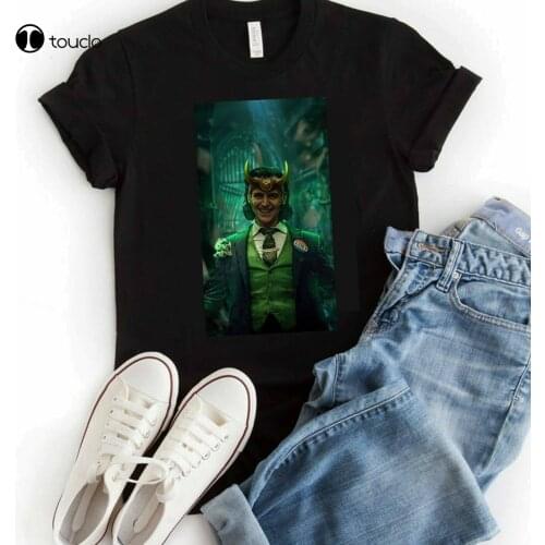 New Lo Ki 2021 Series Tom Hiddleston Poster Unisex T-Shirt Cotton Tee Shirt
