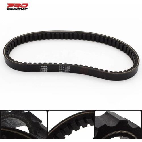 Rubber Drive Belt 669 18 30 Reinforced Belt for 4 stroke Scooter Moped ATV QUAD 139QMB 1P39QMB 147QMD GY6 50 60 80 cc