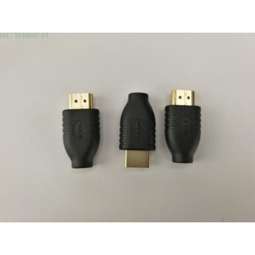 Universal Standard HDMI Male Type A To Micro HDMI Type D Female Socket Adapter Converter Travel Black 300PCS/LOT