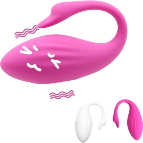 Vibrating Vagina Egg Swan Shape Vibrator Clit Stimulator Sex Toys for Women Bluetooth Wireless Remote Control G-spot Vibrator