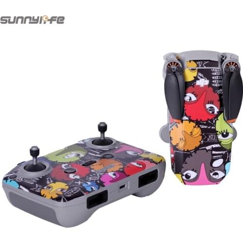 Sunnylife PVC Stickers Protective Film Scratch-proof Decals Skin Accessories for Mini 2