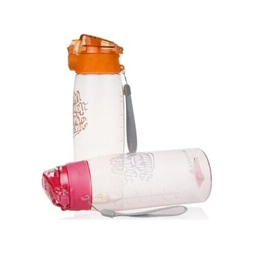 1PC new fashion sports plastic cups food grade PC space Cup water pot 600ml water kettle Z0006