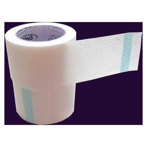 12pcs Medical tape breathable non-woven paper tape gauze fitted cerecloths 2.5cm *4.5m