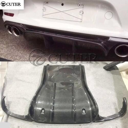 911 Carbon fiber Back Bumper Spoiler Diffuser rear lip for Porsche 911 991.1 991.2 Carrera 991 GT3 12-15