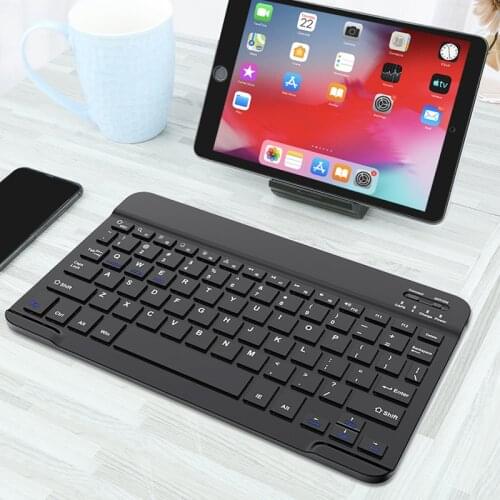 Wireless Keyboard For IOS Ipad Android Tablet PC Windows Bluetooth Keyboard Ipad Bluetooth Keyboard For iPhone Samsung