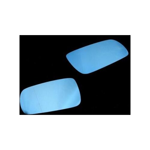 Hot Selling !!! Blue Tinted Aspherical Side Mirror Glass (2 Side Split Angle) for vw Passat B5 / B5.5