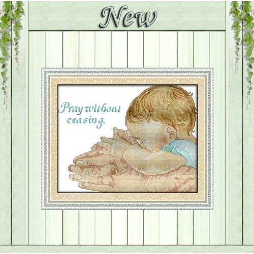 Baby Care lovely cartoon diy painting counted print on canvas DMC 11CT 14CT kits Chinese Cross Stitch embroidery needlework Sets