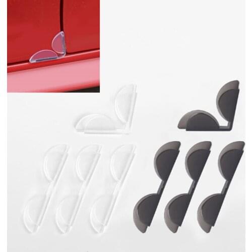 2019 NEW 4Pcs Car Door Edge Corner Guard Anti-scrash Bar Stickers for Volvo S40 S60 S80 S90 V40 V60 V70 V90 XC60 XC70 XC90