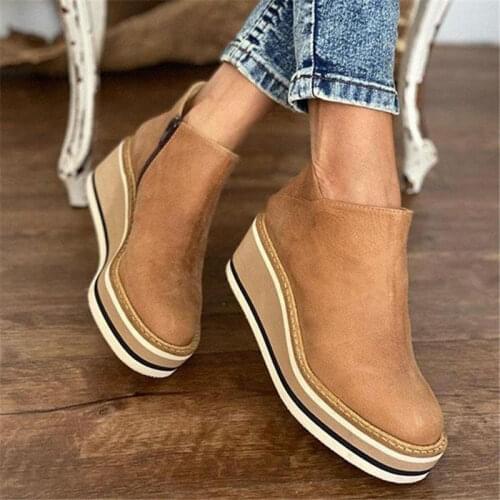 Parkside Wind Women's Wedge Ankle Boots