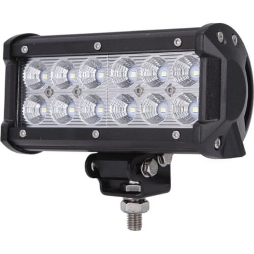 36W Flood Beam LED Work Light Bar Driving Fog Headlight for Truck Tractor Motorcycle Boat 12V 24V Off Road Accessories