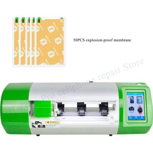 Intelligent Mobile phones Screen Protection Cutter Hydrogel Films cutting plotter/Matt filters Cutting Machine For iPhone