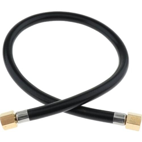 RV Grill Propane Hose Assembly, 3/8 Inch Swivel female flare fittings on both ends