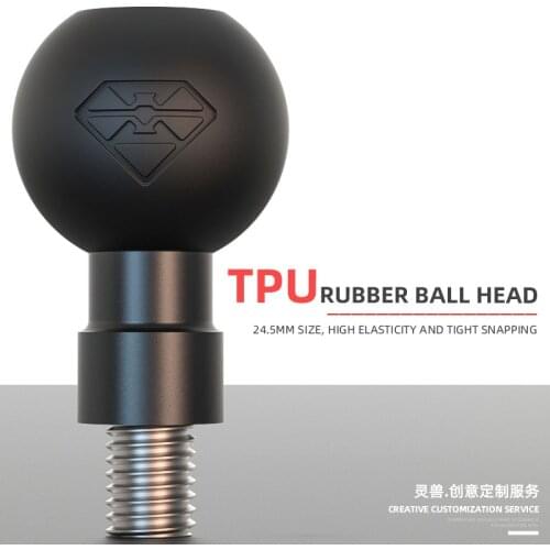 Motorcycle universal Extension ball head of rearview mirror seat mobile phone bracket fixed base for Honda Kawasaki Suzuki BMW