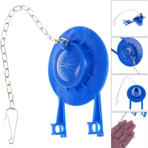 Toilet Flapper Seal Adjustable Tank Flap Cover Bathroom Accessories Part Drain PVC Repair Ring Home Water Saver