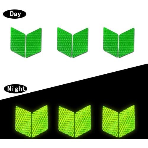 Waterproof High Intensity Reflective Tape Safety Warning Tape car stickers for Roller Skates bicycle motorcycle baby strollers