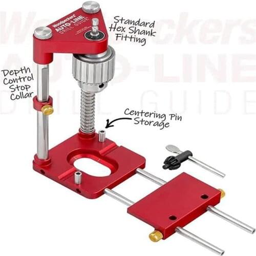 Explosive portable drilling locator Woodpeckers precision locator Woodworking locator tools set woodworking tools