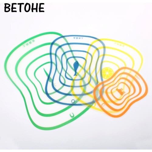 1pcs Plastic Chopping Board Non-Slip Frosted Kitchen Cutting Board Vegetable Meat Tools Kitchen Accessories S,M,L