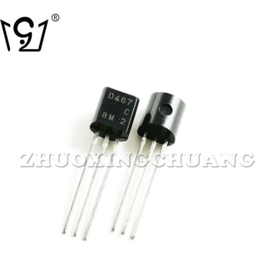 20PCS 2SD467C D467 D467C TO-92 NPN power transistor brand new original