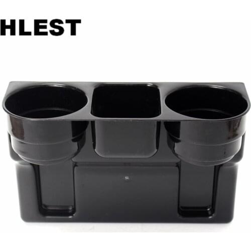 3 in 1 Car Seat Seam Wedge Drink 2 Cup Holders Travel Drink Stand Storage free shipping