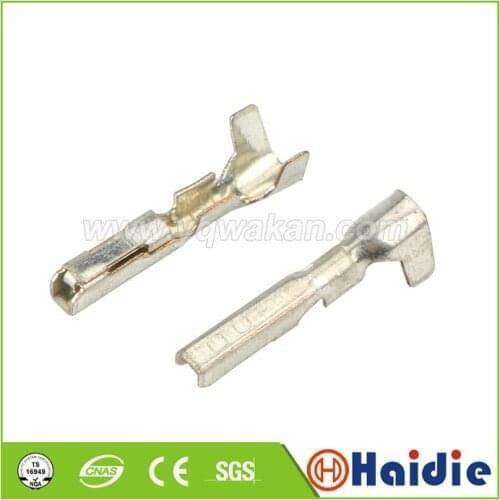 Free shipping 50pcs loose type crimping tyco terminals used for auto connector replacement loose pins 173681-1