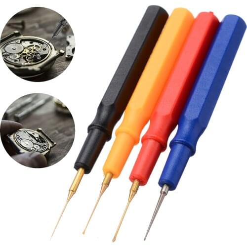 Watch Oiler Kit Watchmaker Plastic Repair Tool Professional Watch Oiler Set 1 Oil Cup 4 Oil Pen Assortment Watch Tool Kit