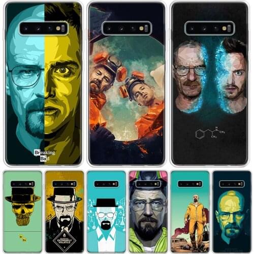 Breaking Bad artwork Phone Case for Samsung Galaxy S10 S20 Ultra Note 10 9 8 S9 S8 S7 J4 J6 J8 Plus Lite + Popular Cover Capa