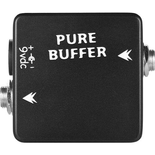 Hot AD-MOSKY PURE BUFFER Guitar Pedal Buffer Guitar Effect Pedal Full Metal Shell Guitar Parts & Accessories