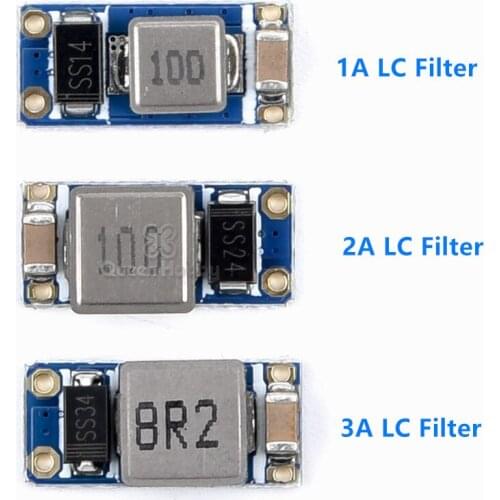 Mini 1A 2A 3A LC Filter Power Video Signal Rectifier Diode Photography Resist Ripple Suited for FPV VTX RC Drone Part