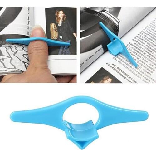 Multi-function Plastic thumb book support Book Page Holder Marker Convenient Bookmark school office supplies Book Thumb Holder