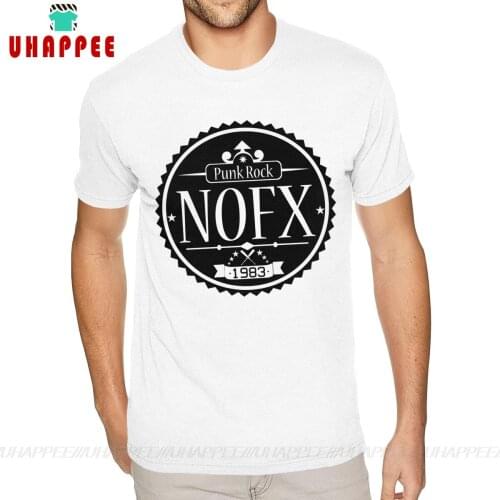 Punk Rock NOFX Tees Shirt 3XL Men Nice Photo T Shirts