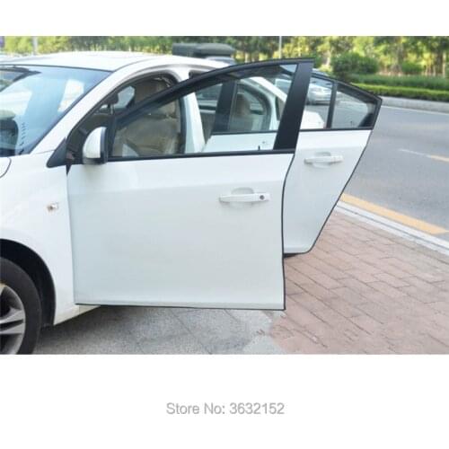 10M Car Anti Collision Side Door Edge Protection Styling Accessories Stickers For Mitsubishi outlander 2016 lancer 10 9 pajero