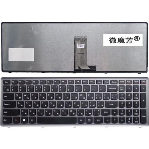 RU Silver New FOR Lenovo U510 U510-IFI z710 Laptop Keyboard Russian