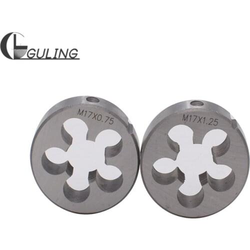 GULING HSS Left Hand Round Fine Thread Die UNEF UNF 5/8-24L For Mold Machining Eorrecting External Pitch Threads Dies Tool