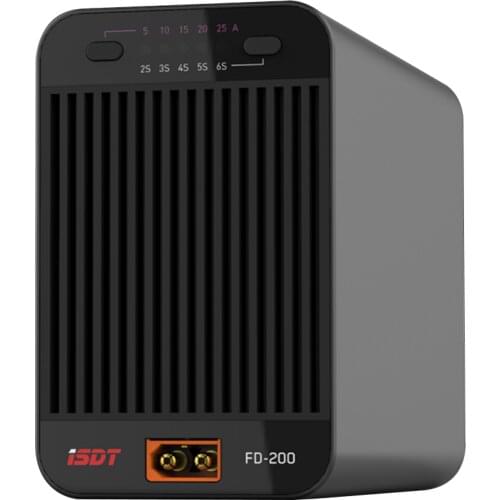 Original ISDT FD-200 FD200 200W 25A Smart Control Discharger Wireless APP Lipo Discharger Fit 2s-8s Battery Current 5A 10A