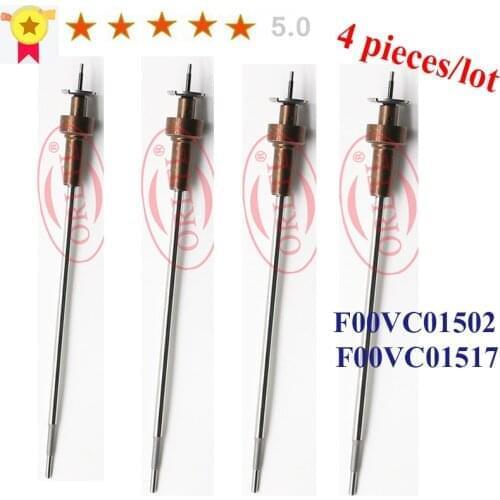 ORLTL F00VC01502 Common Rail Injector valve F00VC01517 For 0445110369 0445110437 0445110646 0445110368 0445110429 4 pc/lot