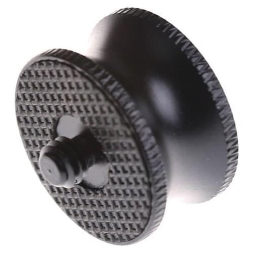 1PC 1/4" Male Screw to 3/8" Female Adapter Plate Converter for Tripod Monopod Camera