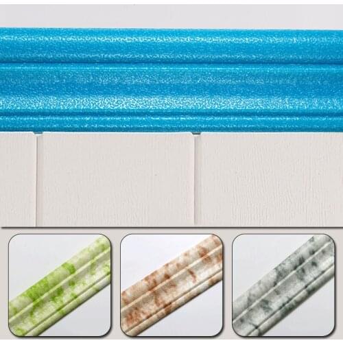 3D foam skirting line thickened self-adhesive waist line decorative border TV background wall self-adhesive skirting line