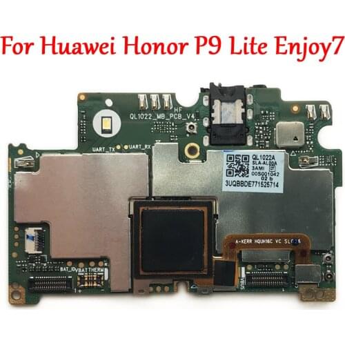 Tested Work Original Unlock Motherboard For Huawei Honor Enjoy 7 p9 lite p9lite SLA-L22 SLA-AL00 Logic Circuit Electronic Chips