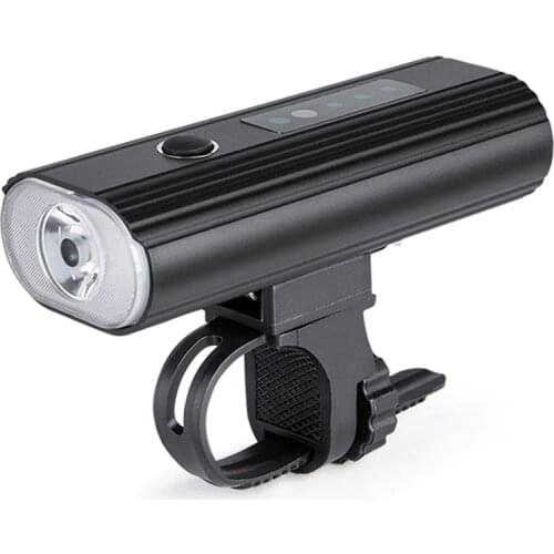 Bike Light Headlight Bicycle Handlebar Front Lamp MTB Rode Cycling USB Rechargeable Flashlight