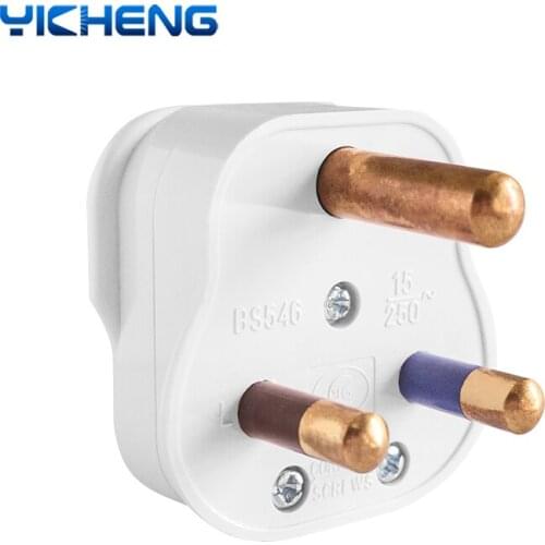 Universal 15A 250V South Africa India Wiring Power Cord Plug Removable Cable Connector Detachable Travel Converter Adapter