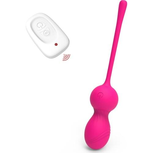 Vagina Vibrator Female Kegel Balls Wireless Remote Ben Wa Balls Sex Toys For Women Vaginal Tight Exercise Vibrating Eggs