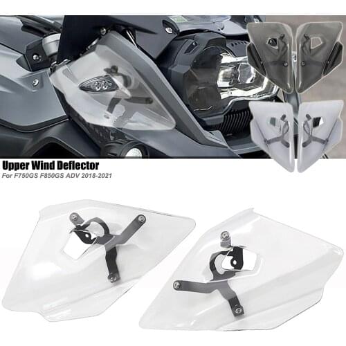 Motorcycle Upper Turn Signal Wind Deflector Side Fairing Windshield Handguard FOR BMW R1200GS R1250GS LC F750GS F850GS ADV 18-21