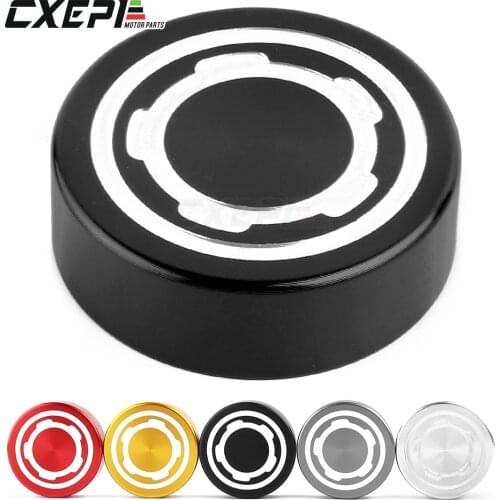 For Ducati Scrambler 400 800 1100 2013-2020 Motorcycle CNC Rear brake Fluid Cylinder Master Reservoir Cover Cap