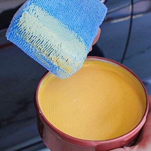 1/10pcs Microfiber Car Washing Sponge Automobile Cleaning Cloths Car Wax Polishing Pad 12cm*8cm*4cm